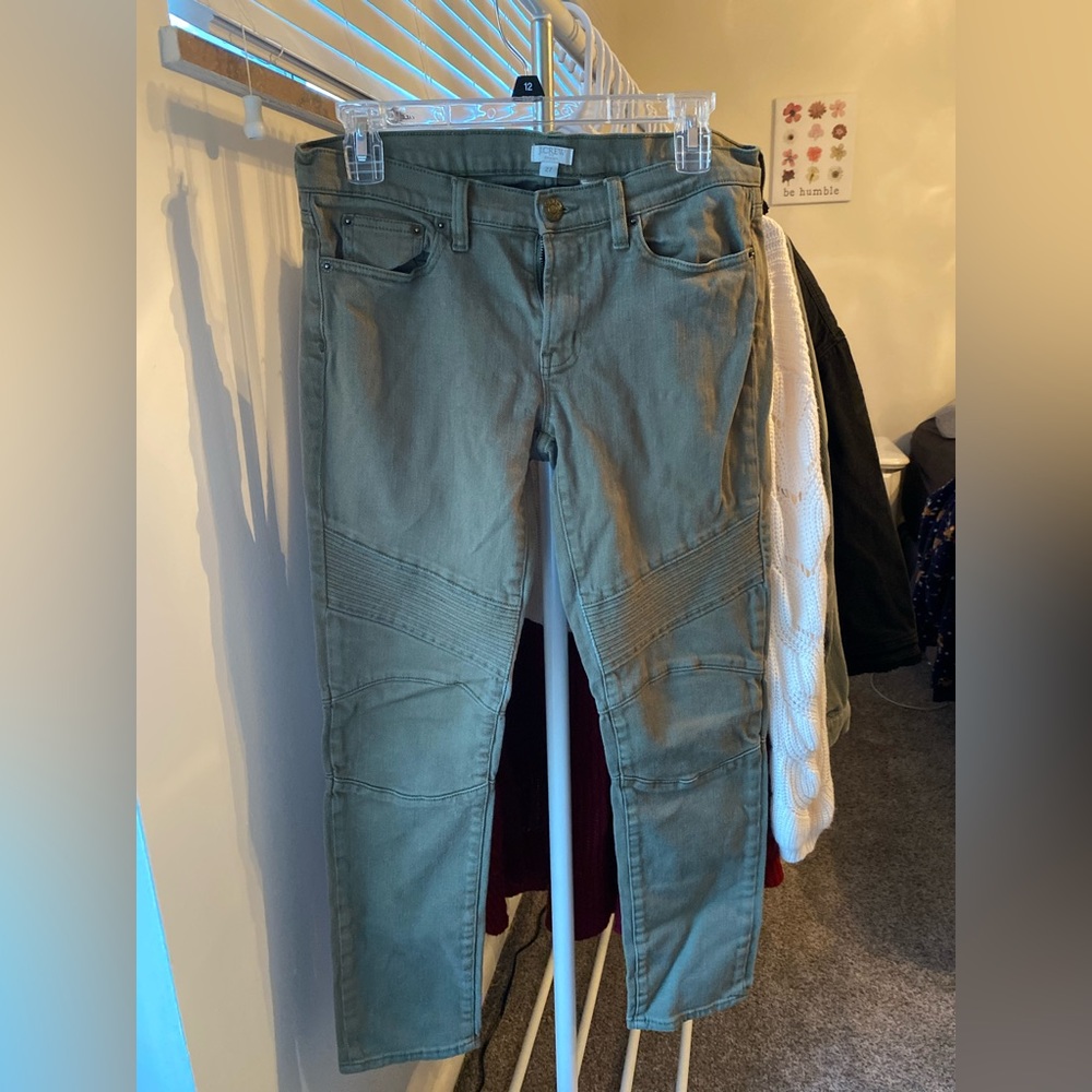 GREEN J CREW JEANS